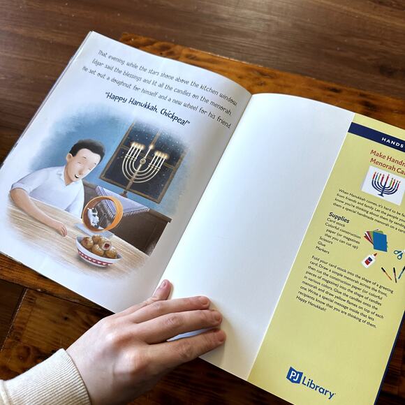PJ Library Hanukkah Hamster Jewish Paperback Book - Picture 9 of 11